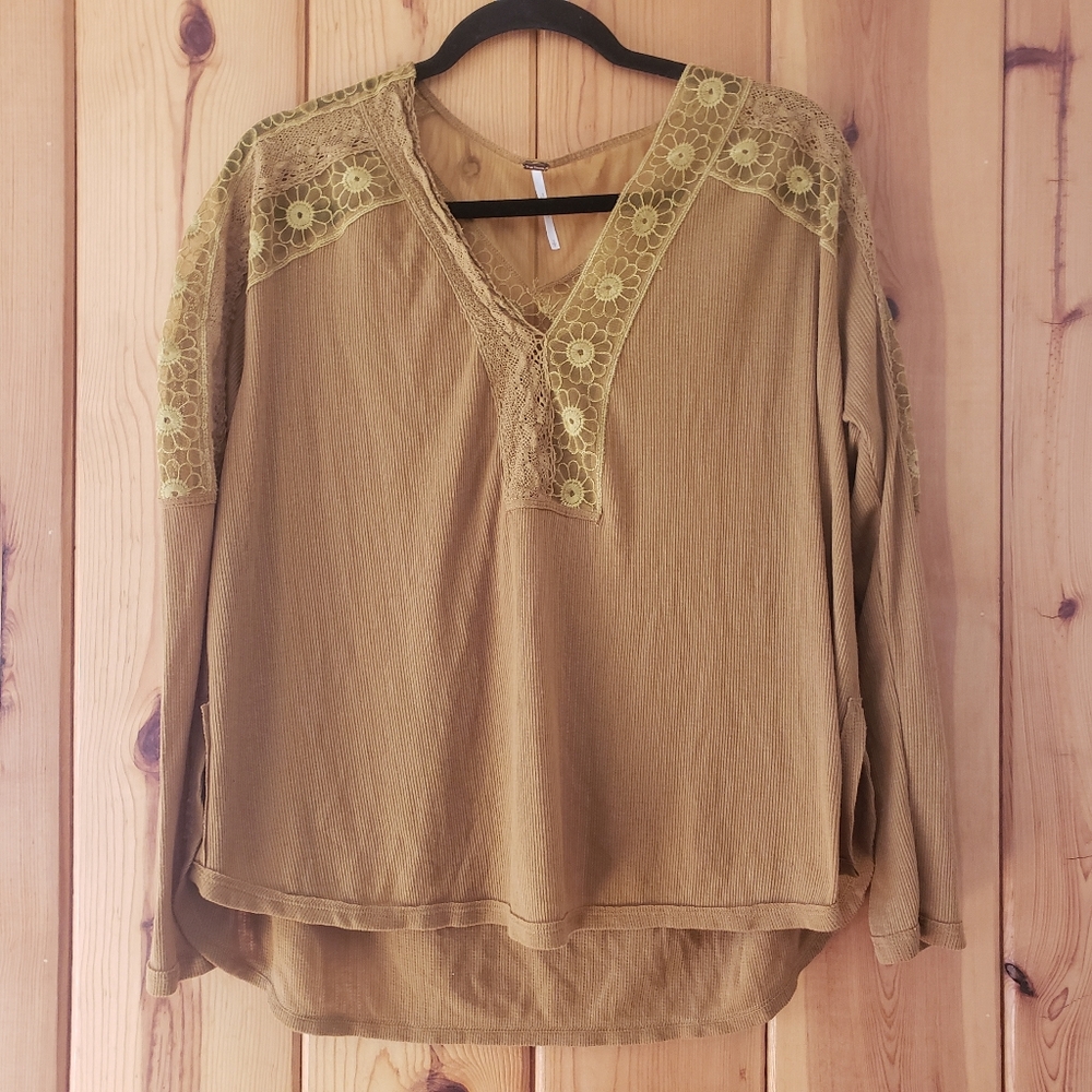 Free People Lola long sleeve top, size small - Picture 2 of 6